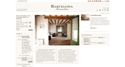 Desktop Screenshot of barcelona-accommodation.info